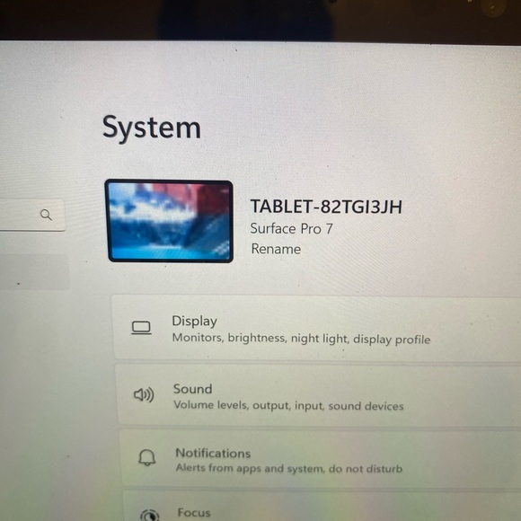 Microsoft surface pro 7 - Picture 6 of 7